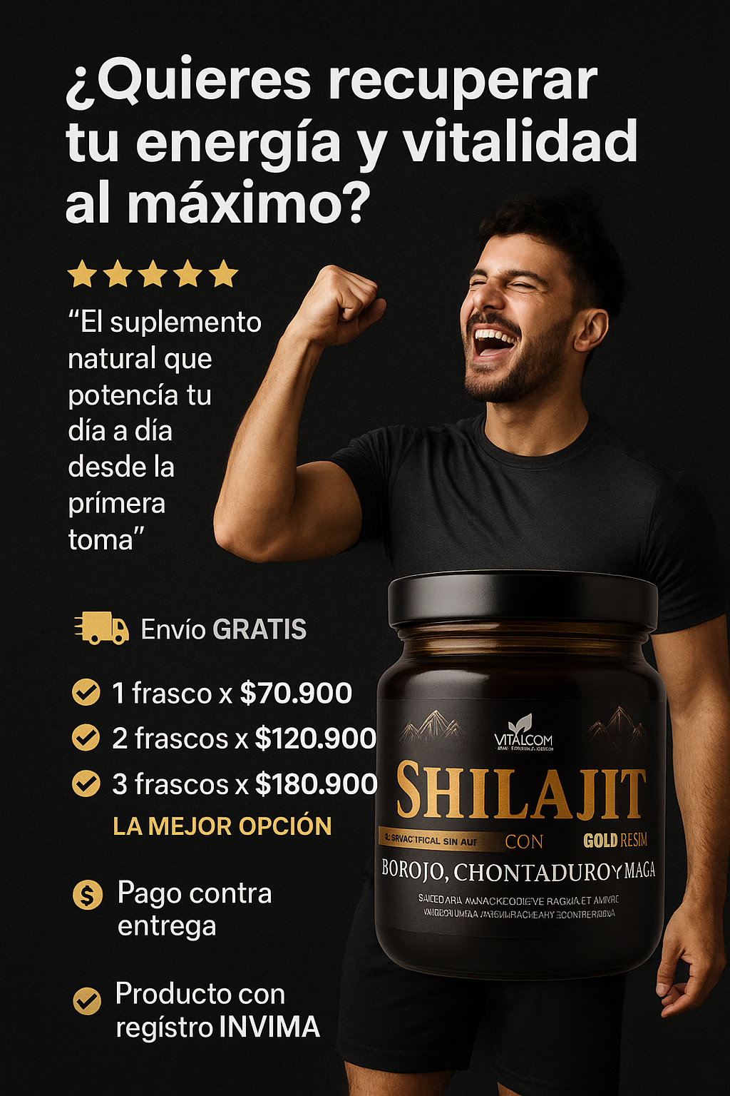 Shilajit del Himalaya